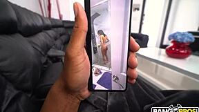 eden west sucked her stepfather jonathan jordan's big cock until he came all over her face