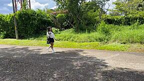 colombian college girl easily cheats on long-distance boyfriend with stranger in amateur pov