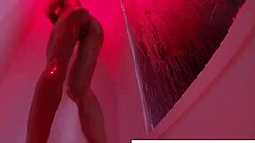 Kendra cole, the skinny brunette teen pornstar, starts her solo routine with a steamy shower bath