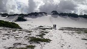 What happened when this petite Latina got bent over and banged doggystyle