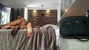 follando a mi ex in a casual encounter with tattooed latina mexican teen