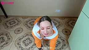 Hey, give me your sperm in my mouth, I want it dripping on my tongue! 😋 POV blowjob by Nata Sweet.