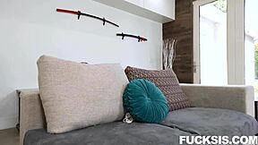 cutie stepsis sarah lace gets fucked hardcore by stepbro in pov