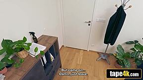 why does this office desk turn into a deep anal deal with monster cock?