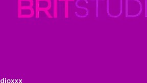 Skinny British redhead fucked hard and swallows cum in uniform!