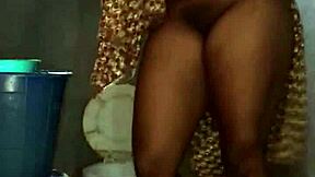 Naijahomemadepussy Has Her Morning Shower And Gets Curvy In Homemade Bathing Action!