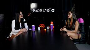 Who knew exhibitionism life stories from brazilian swingers could lead to sheer red halloween group sex with casal fada prazeres.