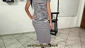 Why Can't This Babysitter Resist Showing Her Big Ass While Dancing For Daddy At The Party?