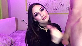 Getting All Wet And Messy While Sucking That Big Cock In Rough Doggystyle Action!