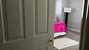 Nerdy step sis tries anal first time with cock in ass