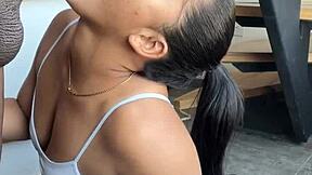 do you think i can handle eating that bbc with my stepbrothers like this amateur couple nysdel