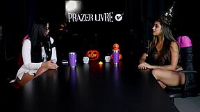 Who knew exhibitionism life stories from brazilian swingers could lead to sheer red halloween group sex with casal fada prazeres.