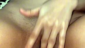 wet pussy close up fingering with asian babysitter solo masturbation