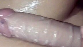 The neighbor surprises me in the bathroom and fucks my big ass as a Colombian bride.