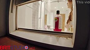 Watching your neighbour in the shower, her wet pussy dripping as she flashes that curvy body 😏.