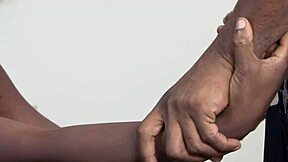 Oh man, that oiled ass black girl Osa Lovely got creampied by Rock the Icon's BBC, felt so intense uh.