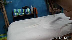 free mobile massage porn with oiled rough sex and spanking