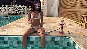 i uh fuck poolside after hookah
