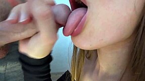 Fucking a hot sexy student after school and cumming in her mouth.