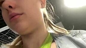 Uh, 18yo BBW with big ass and tits gets creampie. Then squirting pussy while fingering outdoors in public, ya know?