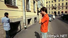 I love how this hot Russian seductress with her sappy body takes deep muff insertion, sucking and fucking in hardcore POV until orgasm hits wet.