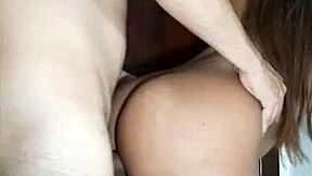 oh yeah, pump that creampie deep into my ass while i'm standing up, it's so delicious!