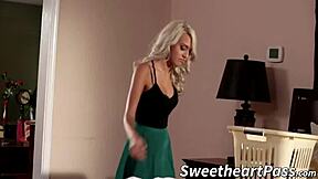 I love how this older babe teaches me with strap on in lesbian tribbing and rimjob session.