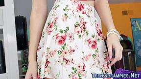 Skinny Teen 18+ Feels Overwhelmed As Her Tight Pussy Gets Filled With Warm Creampie In Hardcore Session