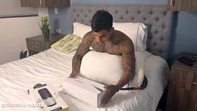 My stepmother prepared a gift for my step father. I ended up fucking her instead.