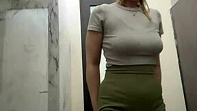 hey, watch this 18yo with big ass and tits squirting extreme in the gym outdoors