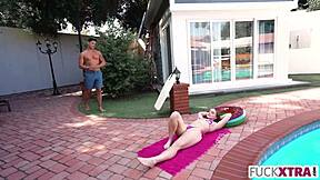 petite cutie laney grey woke up excited for hardcore fucking. this shy blonde teen takes deepthroat and kissing in pornstar scene.