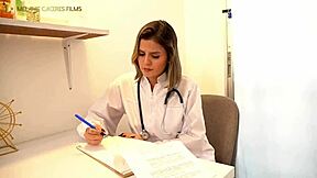 Why Does Petite Doctor with Huge Ass Help BBC Patient Solve His Erection Issue?