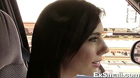 Petite Woman Delivers Blowjob to Monster Cock and Gets Dicked Hardcore!