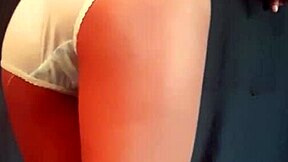 Colombian Babe Bride with Big Ass Gets Skinny Brunette Pussy Fucked by Neighbor's Huge Cock