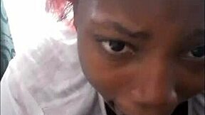 she blows cum bubbles and deepthroats while her pussy farts in sloppy homemade fetish with mastermeat1