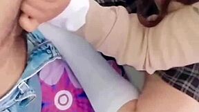 Mexican schoolgirl turns super horny and compliant, letting everything happen for a computer. Real bareback fucking.