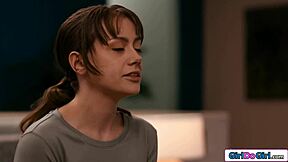 Facesitting My Petite Busty Stepmom Until I Cum in Her Mouth!