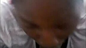 she blows cum bubbles and deepthroats while her pussy farts in sloppy homemade fetish with mastermeat1