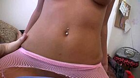 Jenny Welch Gives Bf Lap Dance In Pantyhose While He Rips Them Off For Brunette Pov With Shaved Pussy And Natural Tits