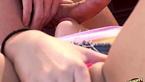 Brunette teen 18+ with small tits experiences first anal sex!