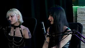 blonde brazilian nath wolowski tests anal with vibrador but her mom interrupts work so she leaves home unable to handle old job. ends up in casting interview for cuckold domination group with interracial swingers and small cock humiliation on sheer red.