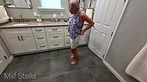 Stepaunt gets pants ripped fucked and creampied twice by pesky stepnephew in outdoor domination