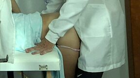 Two Naughty Girls Go To Gynecologist To Let Him Play With Their Pussy!