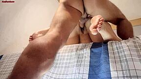 hotwife with tight asshole in homemade amateur anal fuck until filling it with cum... oh yeah