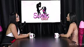 Oh wow, check out this wild compilado from Edna Samara in swing cast with Tifany Rocha, she said, it's all about that glamorous bisexual group action in see-through lingerie on Sheer Red.