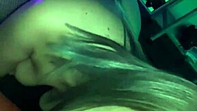 amateur milf grabs the cock like her bottle and drinks the milk. she squirts in european orgasm with deepthroat and toys.