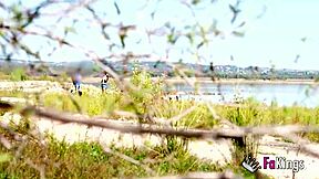 the swamp gets me horny so briseida myers strips for nudism and quickie fucking