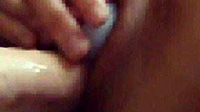 Young Japanese FTM contrasts erotic video watching with intense dildo masturbation in amateur transsexual toy play.