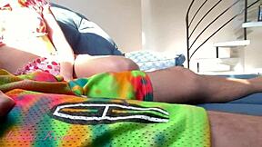 so this brazilian babe gets her ass gaped wide with anal creampie, then swallows cum casually