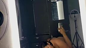 My Neighbor Saw the Video and Wanted to Join for Some Fun in Front of the Mirror